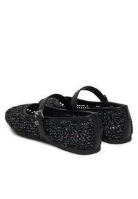 Tommy Jeans Baleriny Tjw Knitted Ballerina EN0EN03030 Czarny. Kolor: czarny. Materiał: materiał #6