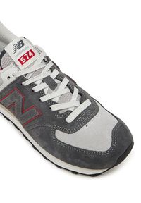 New Balance Sneakersy U574QGY Szary. Kolor: szary. Materiał: zamsz, skóra. Model: New Balance 574 #3
