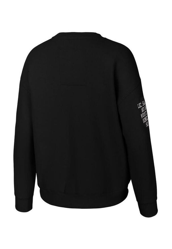PITBULL - Bluza damska Pitbull z kapturem oversize Tyrian. Typ kołnierza: kaptur. Kolor: czarny