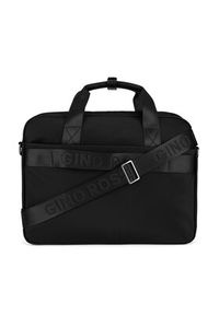 Gino Rossi Torba na laptopa C-GIN-K-011-CCC-06 Czarny. Kolor: czarny. Materiał: poliester, materiał #6