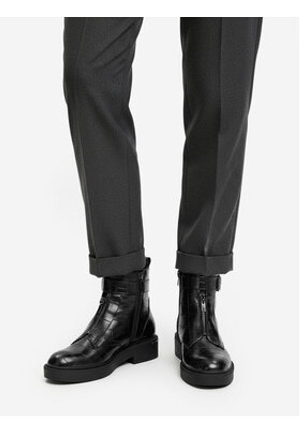 MEXX Botki CEO-MI001713643W-01 Czarny. Kolor: czarny. Materiał: materiał