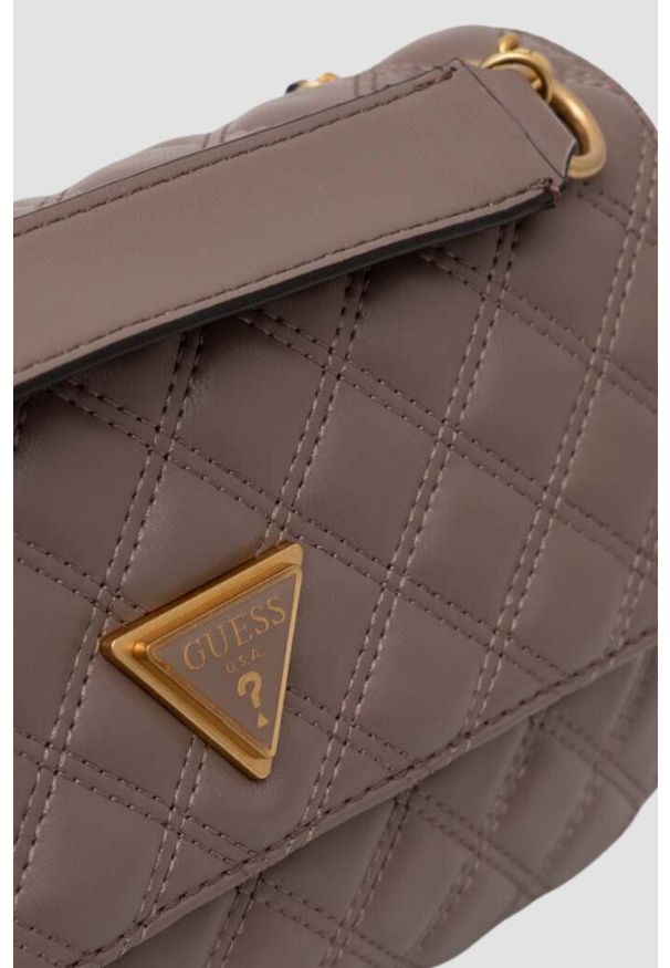 Guess - GUESS Torebka w kolorze taupe Giully. Kolor: beżowy