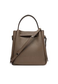 Tory Burch Torebka Romy Bucket Bag 166982 Brązowy. Kolor: brązowy. Materiał: skórzane #4