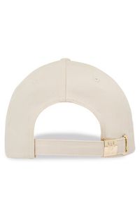 TOMMY HILFIGER - Tommy Hilfiger Czapka z daszkiem Elevated Chic Cap AW0AW17128 Écru. Materiał: bawełna, materiał