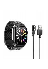 Smartwatch Hoco 2,02" TFT z fukcją rozmowy DYD02 czarny. Rodzaj zegarka: smartwatch. Kolor: czarny