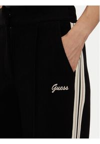 Guess Spodnie palazzo V5BB16 KCX52 Czarny Wide Leg. Kolor: czarny. Materiał: syntetyk #3