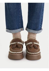 Badura Śniegowce EO-CRYSTAL-TS6291 Brązowy. Kolor: brązowy. Materiał: skóra, zamsz #6