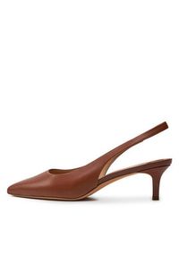 Lauren Ralph Lauren Sandały 802927937002 Brązowy. Kolor: brązowy. Materiał: skóra