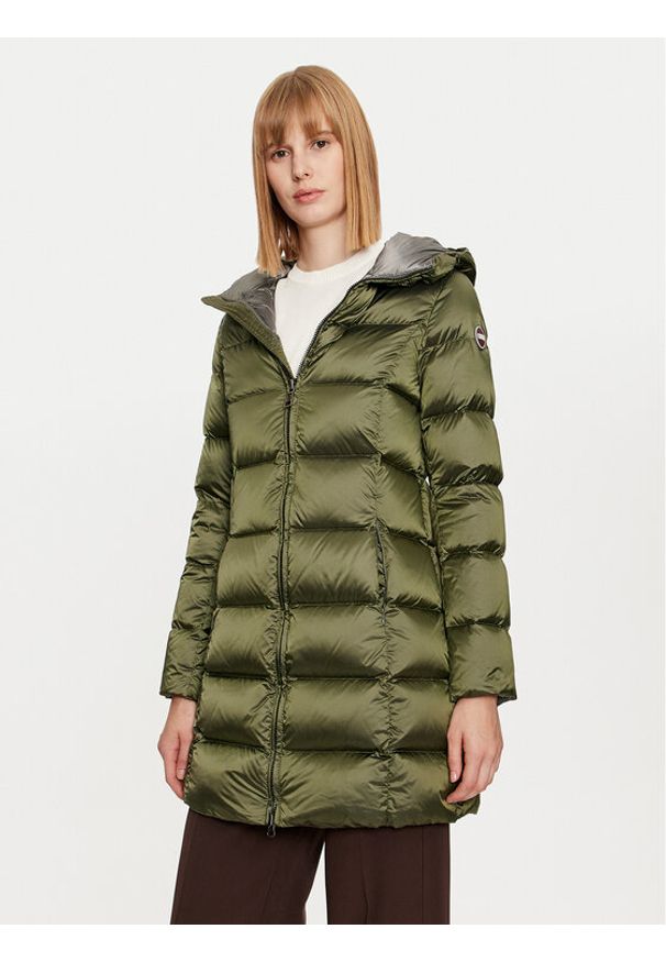 Colmar Płaszcz zimowy 2221 2YO Zielony Regular Fit. Kolor: zielony. Materiał: syntetyk. Sezon: zima