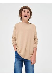 Sinsay - Sweter - beżowy. Kolor: beżowy. Materiał: wiskoza