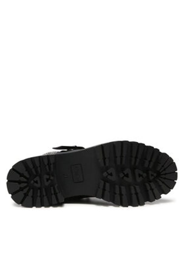 DeeZee Trapery WS5577-09 Czarny. Kolor: czarny. Materiał: skóra
