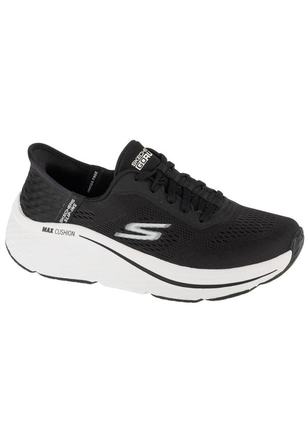 skechers - Buty sportowe damskie, Slip-Ins: Max Cushioning Elite 2.0 - Vanish. Okazja: na co dzień. Kolor: czarny. Model: Skechers Sport. Sport: turystyka piesza