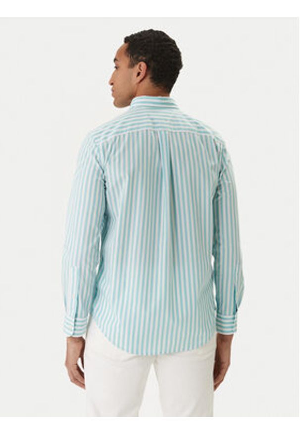 TOMMY HILFIGER - Tommy Hilfiger Koszula MW0MW42440 Zielony Regular Fit. Kolor: zielony. Materiał: bawełna