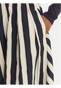 Weekend Max Mara Spódnica midi Duomo 2615101022 Granatowy Regular Fit. Kolor: niebieski. Materiał: bawełna #3