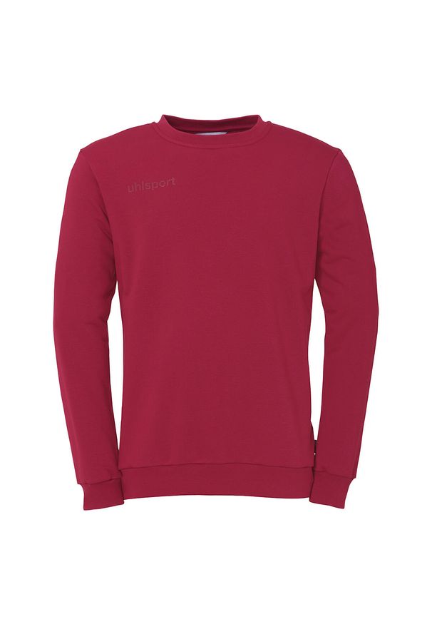 UHLSPORT - Bluza Uhlsport Essential. Kolor: brązowy, czarny, czerwony, różowy, wielokolorowy. Materiał: prążkowany. Wzór: napisy. Sport: piłka nożna