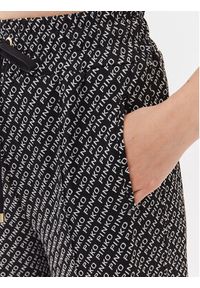 Pinko Spodnie materiałowe Patch 101657 A131 Czarny Relaxed Fit. Kolor: czarny. Materiał: materiał, syntetyk