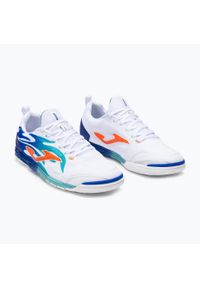Buty halowe piłkarskie męskie Joma Tactico 2576 IN biało-niebieskie. Kolor: biały. Sport: piłka nożna #2