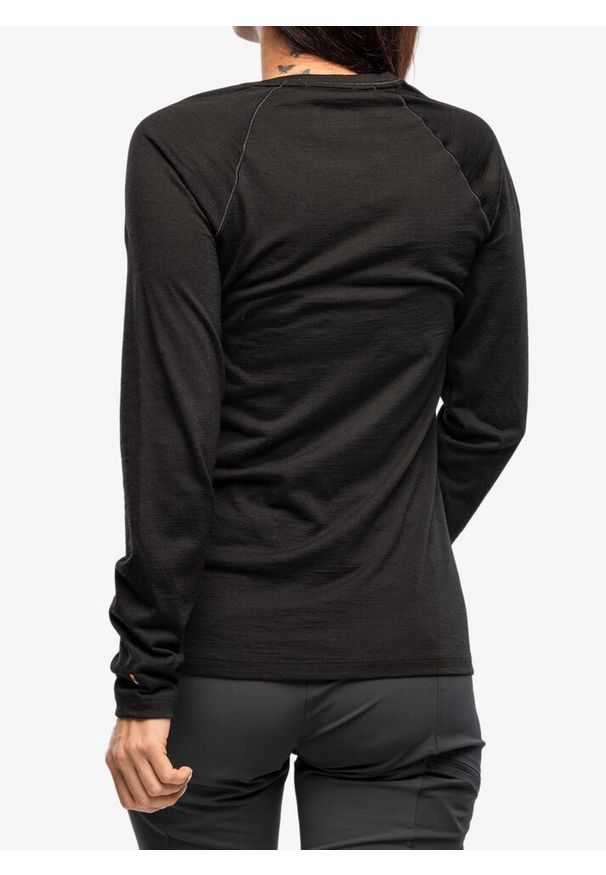 Bluza termoaktywna damska Smartwool Classic All-Season Merino Base Layer. Kolor: czarny. Sezon: zima. Sport: narciarstwo