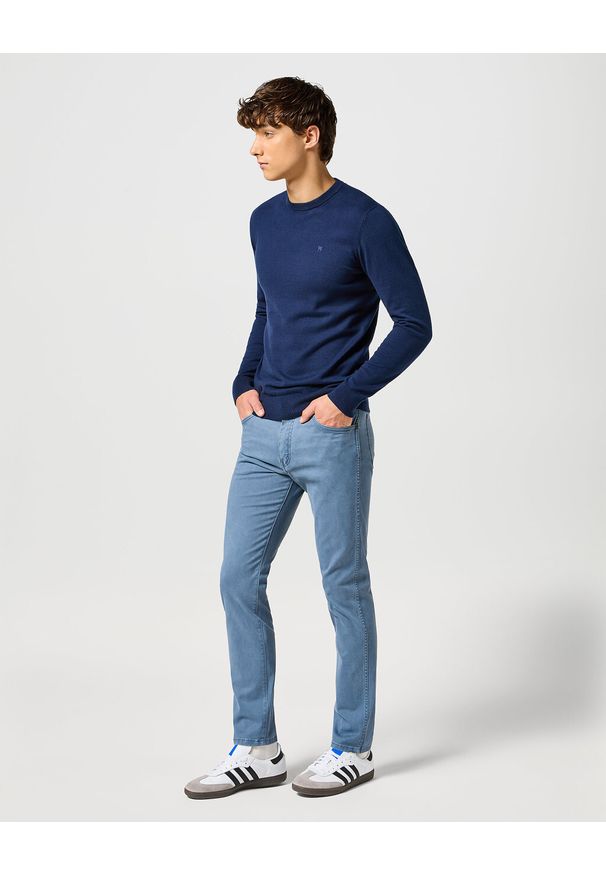 Wrangler - WRANGLER MĘSKIE SPODNIE JEANSOWE LARSTON GRISAILLE 112356818 W18S017443