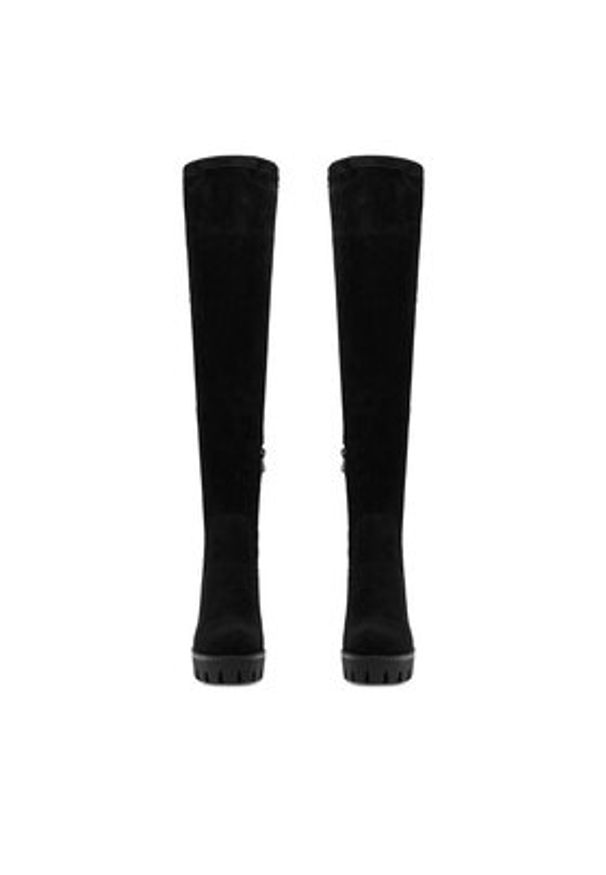 DeeZee Kozaki 23759-7-BLACK SU Czarny. Kolor: czarny. Materiał: materiał