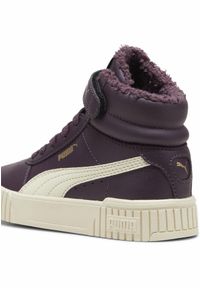 Puma - Dziecięce sneakersy Carina 2.0 Mid Winter PUMA. Kolor: biały, żółty, fioletowy, wielokolorowy. Sezon: lato