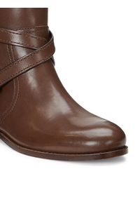 Lauren Ralph Lauren - LAUREN RALPH LAUREN Botki 802945680003 Brązowy. Kolor: brązowy. Materiał: skóra #3