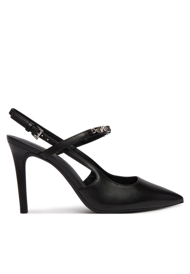 MICHAEL Michael Kors Szpilki Dina 40R6DIHP1L Czarny. Kolor: czarny. Materiał: skóra. Obcas: na szpilce