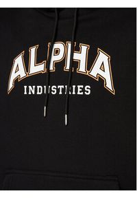 Alpha Industries Bluza College 146331 Czarny Regular Fit. Kolor: czarny. Materiał: syntetyk, bawełna #3