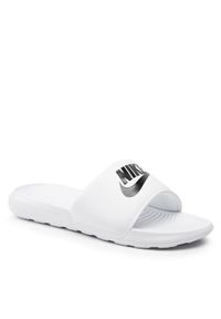 Nike Klapki Victori One Slide CN9675 100 Biały. Kolor: biały. Materiał: skóra