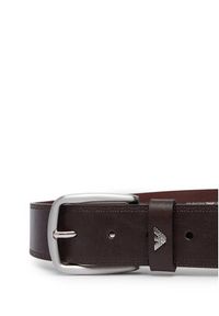 Emporio Armani Pasek EM007190 AF29179 U6027 Zielony. Kolor: zielony. Materiał: skóra #3