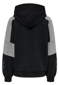 Bluza z kapturem dla dzieci Hummel hmlBOXLINE. Typ kołnierza: kaptur. Kolor: czarny. Sport: joga i pilates