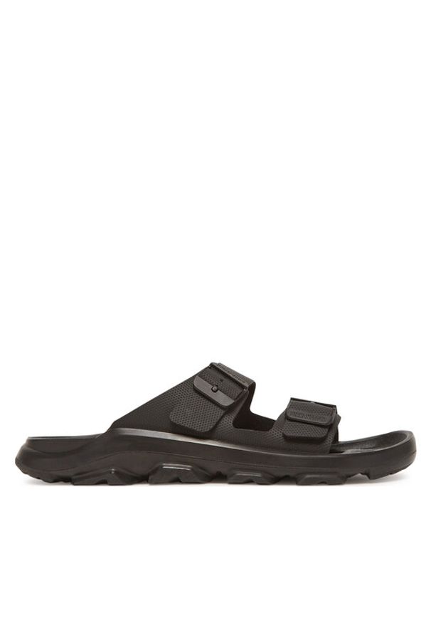 Birkenstock Klapki Mogami Terra Stealth 2-Strap 1029643 Czarny. Kolor: czarny. Materiał: skóra
