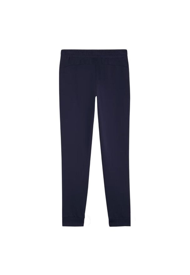 Puma - Damskie Spodnie Do Biegania Team Goal Casuals. Kolor: niebieski. Długość: długie