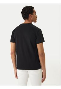 Versace Jeans Couture T-Shirt 80GAH6SB JS541 Czarny Slim Fit. Kolor: czarny. Materiał: bawełna #2