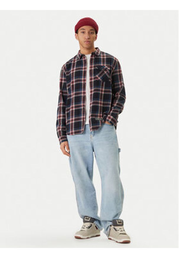 DC Shoes Koszula Marshal ADYWT03116 Czarny Regular Fit. Kolor: czarny. Materiał: bawełna