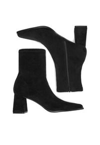 DeeZee Botki W4LD192603 Czarny. Kolor: czarny. Materiał: materiał #7