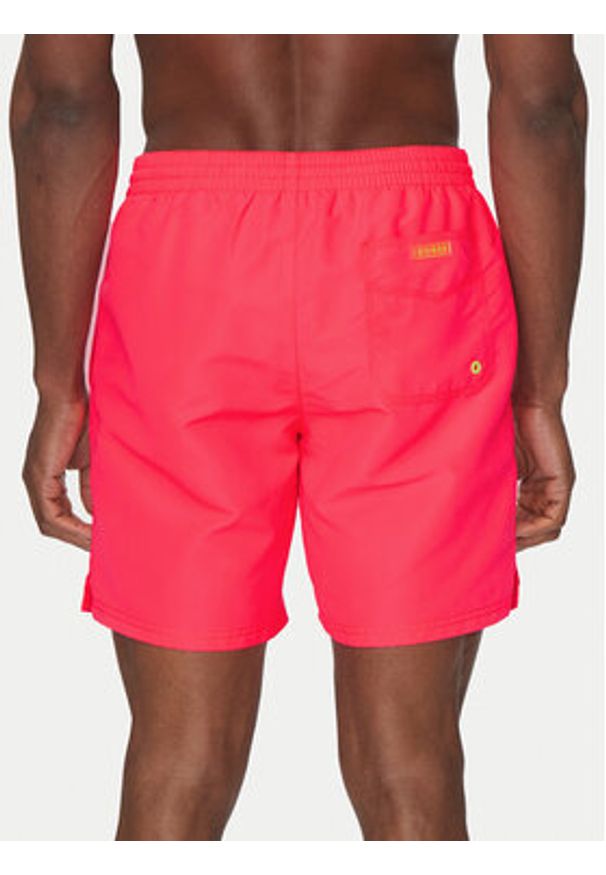 Guess Szorty kąpielowe F4GT03 WG282 Różowy Regular Fit. Kolor: różowy. Materiał: syntetyk