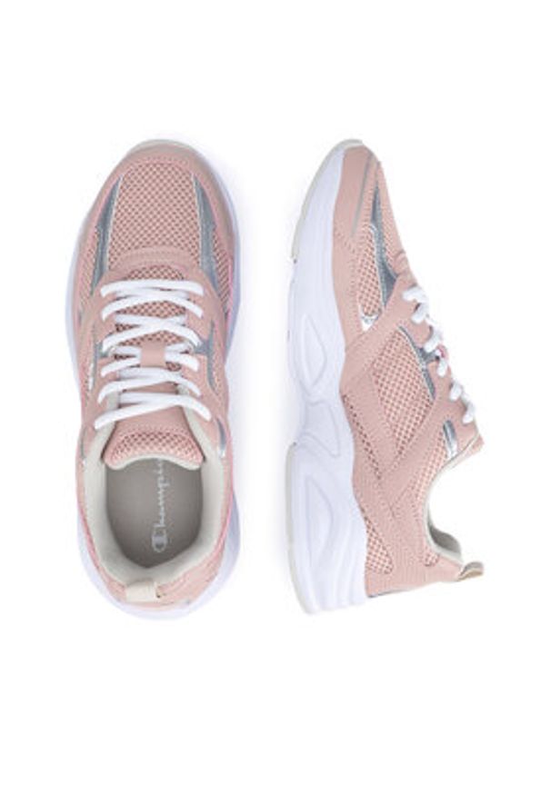 Champion Sneakersy RUN 202 K S11728-PS013 Różowy. Kolor: różowy. Materiał: materiał. Sport: bieganie