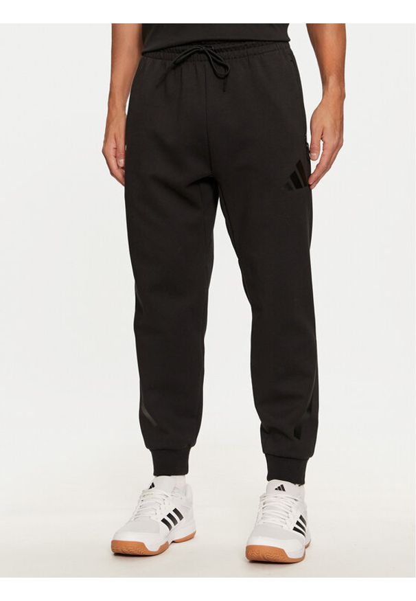 Adidas - adidas Spodnie dresowe Z.N.E. JD9599 Czarny Regular Fit. Kolor: czarny. Materiał: bawełna