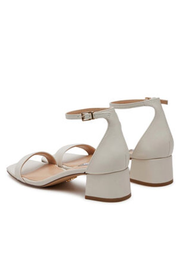 Steve Madden Sandały Gena SM11003579 Écru. Materiał: skóra