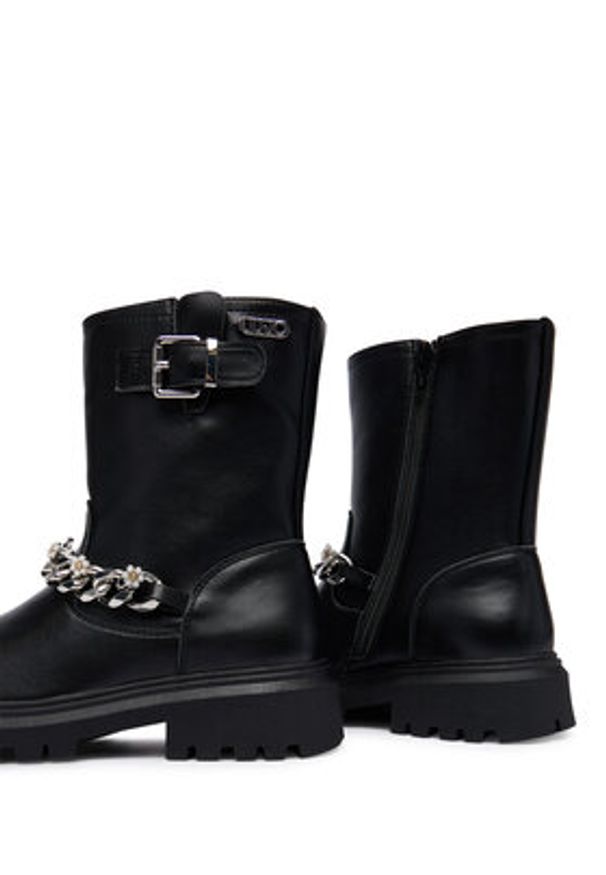 Liu Jo Botki Wanda 07 4F5017 EX014 S Czarny. Kolor: czarny. Materiał: skóra