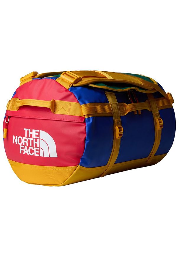 Torba The North Face Base Camp Duffel S 0A52STADH1 - multikolor. Kolor: wielokolorowy. Materiał: poliester, nylon. Wzór: paski