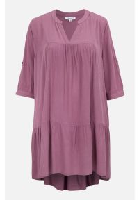 Zhenzi - Tunika-sukienka Naoma. Kolor: fioletowy. Styl: elegancki