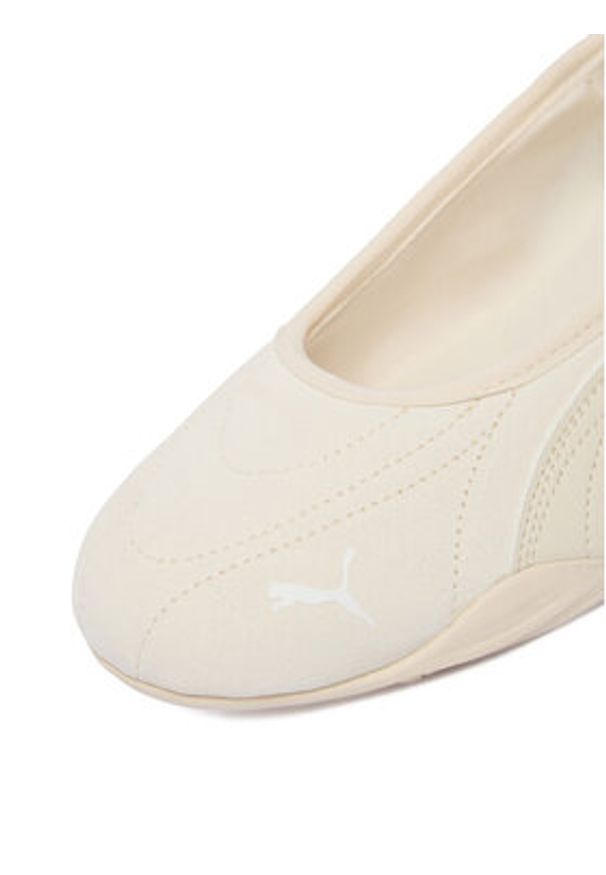 Puma Baleriny C-CATCH SOLEIL BALLERINA SD 40631002 Beżowy. Kolor: beżowy. Materiał: zamsz, skóra
