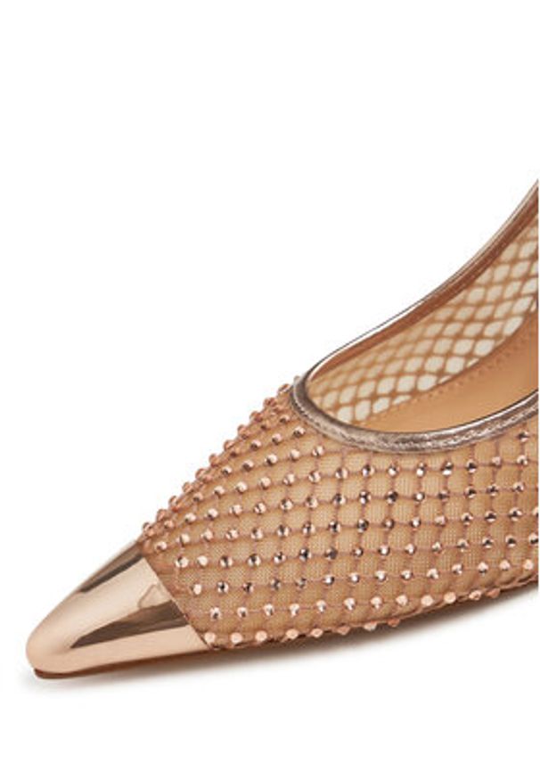Steve Madden Sandały Vixyn SM11003536 Złoty. Kolor: złoty. Materiał: materiał