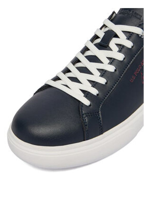 U.S. Polo Assn. Sneakersy EO-AUSTIN001M/6L1 Granatowy. Kolor: niebieski. Materiał: syntetyk, skóra