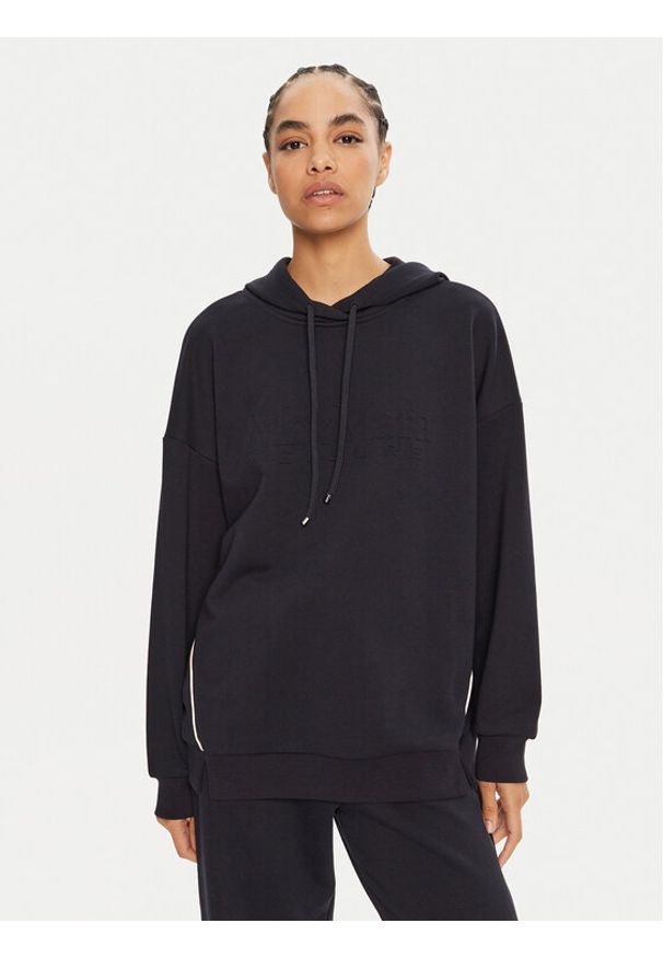 Max Mara Leisure Bluza Flipper 2426926038 Granatowy Regular Fit. Kolor: niebieski. Materiał: syntetyk, bawełna