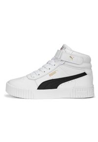 Buty do chodzenia damskie Puma Carina 20 Mid. Zapięcie: sznurówki. Kolor: wielokolorowy. Materiał: materiał, syntetyk. Szerokość cholewki: normalna. Sport: turystyka piesza