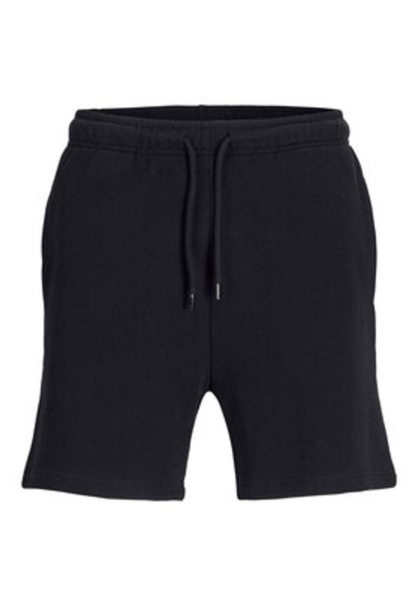 Jack & Jones - Jack&Jones Szorty sportowe Gordon 12268448 Czarny Regular Fit. Kolor: czarny. Materiał: bawełna. Styl: sportowy