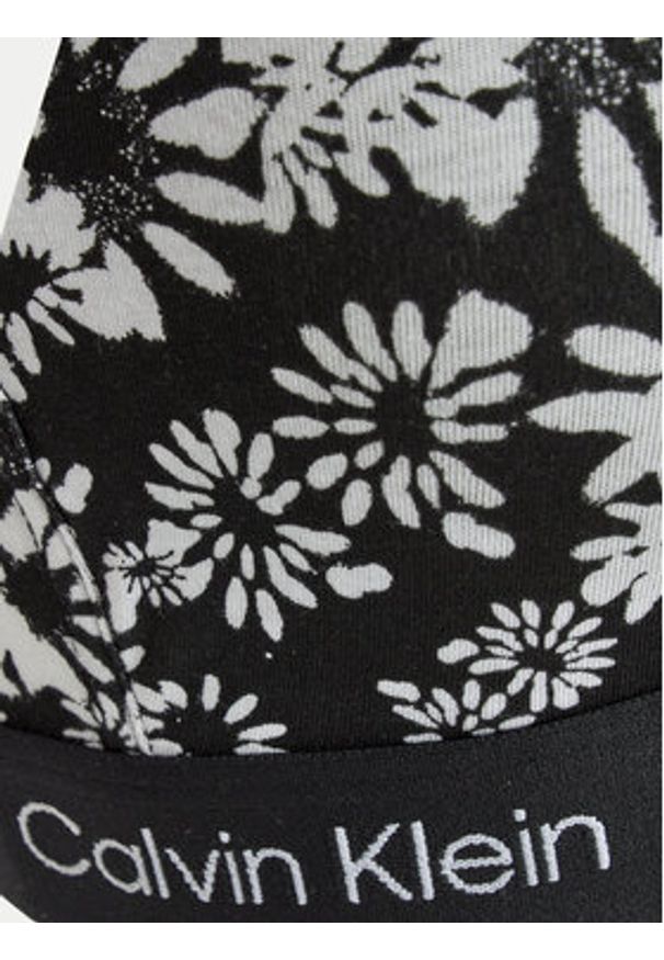 Calvin Klein Underwear Biustonosz braletka 000QF7218E Czarny. Kolor: czarny. Materiał: bawełna